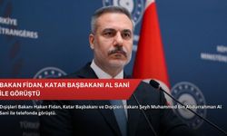 Bakan Fidan, Katar Başbakanı Al Sani ile görüştü