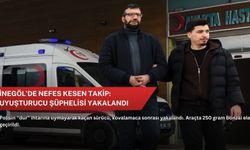 İnegöl’de nefes kesen takip: Uyuşturucu şüphelisi yakalandı