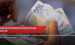 KKM bakiyesindeki düşüş devam ediyor