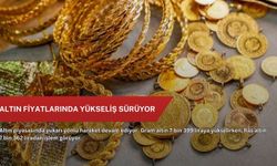 Altın fiyatlarında yükseliş sürüyor