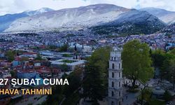 27 Şubat Cuma hava tahmini