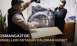 Osmangazi’de engelleri ortadan kaldıran hizmet