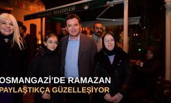 Osmangazi’de Ramazan paylaştıkça güzelleşiyor