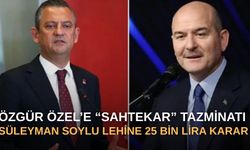 Özgür Özel’e “Sahtekar” tazminatı: Süleyman Soylu lehine 25 bin lira karar