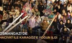 Osmangazi'de Hacivat ile Karagöz'e yoğun ilgi