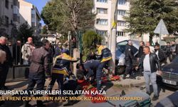 Bursa’da yürekleri sızlatan kaza: El freni çekilmeyen araç minik kızı hayattan kopardı