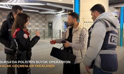 Bursa’da polisten büyük operasyon: Kaçak göçmenler yakalandı!