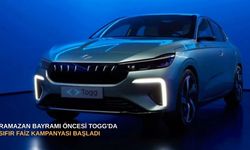 Ramazan Bayramı öncesi Togg'da sıfır faiz kampanyası başladı