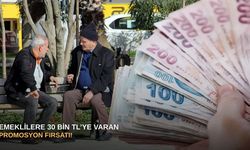 Emeklilere 30 bin TL’ye varan promosyon fırsatı!