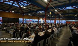Bursa’da Ramazan coşkusu gönül sofrasında yaşandı