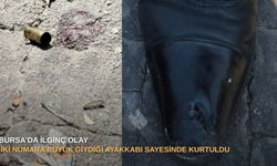 Bursa'da ilginç olay: İki numara büyük giydiği ayakkabı sayesinde kurtuldu