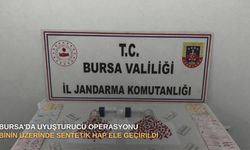 Bursa'da uyuşturucu operasyonu: Binin üzerinde sentetik hap ele geçirildi