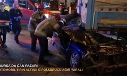 Bursa’da can pazarı: Otomobil tırın altına girdi, sürücü ağır yaralı