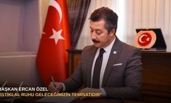 Başkan Ercan Özel: "İstiklal ruhu geleceğimizin teminatıdır"