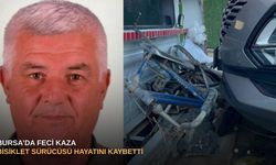 Bursa’da feci kaza: Bisiklet sürücüsü hayatını kaybetti