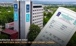 Bursa’da su zammı krizi: AK Parti’den sert tepki ve geri çekme çağrısı