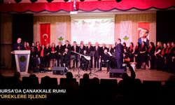 Bursa'da Çanakkale ruhu yüreklere işlendi