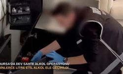 Bursa’da dev sahte alkol operasyonu: Binlerce litre etil alkol ele geçirildi