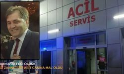 Bursa’da feci ölüm! Su zannettiği asit canına mal oldu