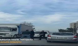 Bursa’da trafik tartışması kavgaya dönüştü!