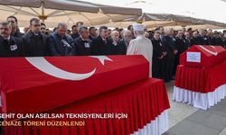 Şehit olan ASELSAN teknisyenleri için cenaze töreni düzenlendi