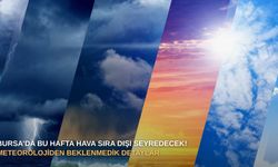 Bursa’da bu hafta hava sıra dışı seyredecek! Meteorolojiden beklenmedik detaylar...