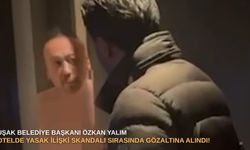 Uşak Belediye Başkanı Özkan Yalım, otelde yasak ilişki skandalı sırasında gözaltına alındı!