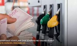 Akaryakıt fiyatları zam sonrası ne kadar oldu? İşte güncel rakamlar