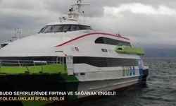 BUDO seferlerinde fırtına ve sağanak engeli! Yolculuklar iptal edildi