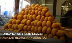 Bursa’da 66 Yıllık Lezzet: Ramazan Helvasına Yoğun İlgi