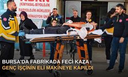 Bursa’da Fabrikada Feci Kaza: Genç İşçinin Eli Makineye Kapıldı