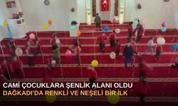 Cami Çocuklara Şenlik Alanı Oldu: Dağkadı’da Renkli ve Neşeli Bir İlk