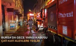 Bursa’da Gece Yarısı Kabusu: Çatı Katı Alevlere Teslim