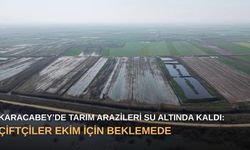 Karacabey’de tarım arazileri su altında kaldı: Çiftçiler Ekim için beklemede