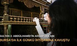 Sultan 2. Abdülhamid’in ahşap dolabı Bursa’da ilk günkü ihtişamına kavuştu