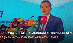 Bursa’da su faturalarındaki artışın nedeni ne? Başkan Aydın’dan katı atık açıklaması