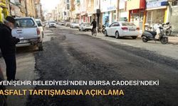 Yenişehir Belediyesi’nden Bursa Caddesi’ndeki asfalt tartışmasına açıklama