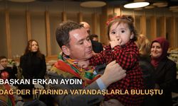 Başkan Erkan Aydın DAĞ-DER iftarında vatandaşlarla buluştu
