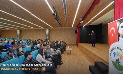 Ruh sağlığına dair mesajlar Osmangazi’den yükseldi