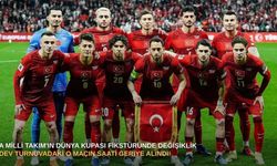 A Milli Takım'ın Dünya Kupası fikstüründe değişiklik: Dev turnuvadaki o maçın saati geriye alındı!