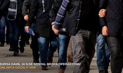 Bursa dahil 16 ilde sosyal medya operasyonu: Onlarca gözaltı var!