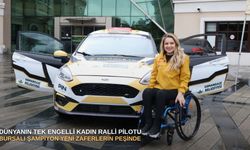 Dünyanın tek engelli kadın ralli pilotu: Bursalı şampiyon yeni zaferlerin peşinde