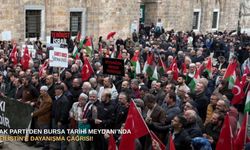 AK Parti’den Bursa Tarihi Meydanı’nda Filistin’e Dayanışma Çağrısı!