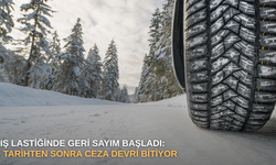 Kış lastiğinde geri sayım başladı: O tarihten sonra ceza devri bitiyor