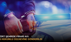 Dört şehirde firari avı: 15 hükümlü cezaevine gönderildi