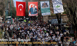 Tarihin izinde 1500 adım: Bursa’da fetih coşkusu sporla taçlandı