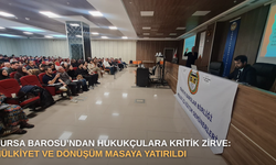 Bursa Barosu’ndan Hukukçulara kritik zirve: Mülkiyet ve dönüşüm masaya yatırıldı