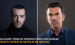 Ünlülere yönelik operasyonda son durum: Gözaltı listesi ve savcılık bilançosu