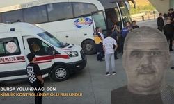 Bursa yolunda acı son: Kimlik kontrolünde ölü bulundu!