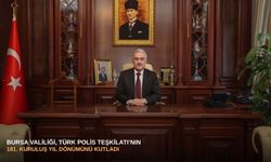 Bursa Valiliği, Türk Polis Teşkilatı’nın 181. Kuruluş Yıl Dönümünü Kutladı